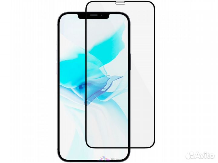 Защитное стекло uBear Nano Privacy для смартфона iPhone 12/12 Pro