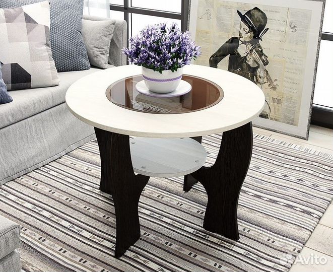 Стол журнальный Прима NEW (Соренто,Статус-2,3)