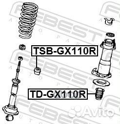 Отбойник амортизатора TD-GX110R TD-GX110R Febest