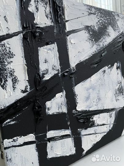 Картина абстракция маслом на холсте