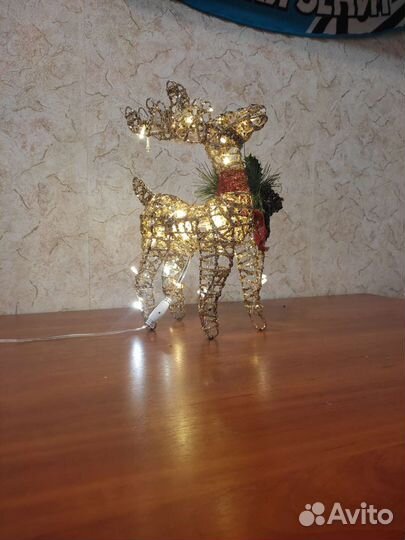 Подарок новогодний (оленёнок)