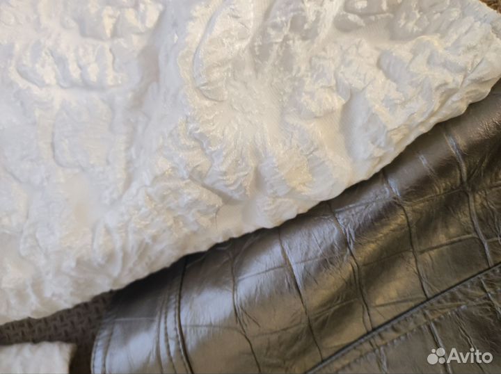 Кожаная юбка