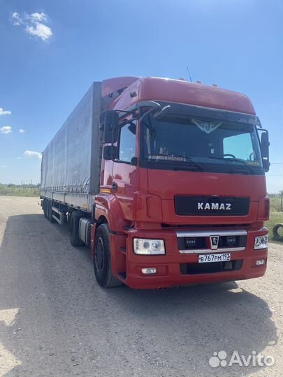 КамАЗ 5490 с полуприцепом, 2016