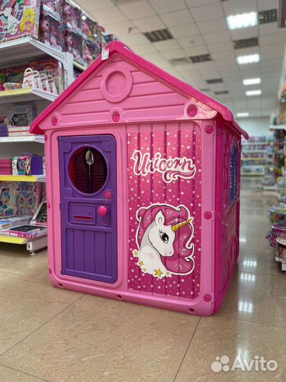 Игровой пластиковый домик