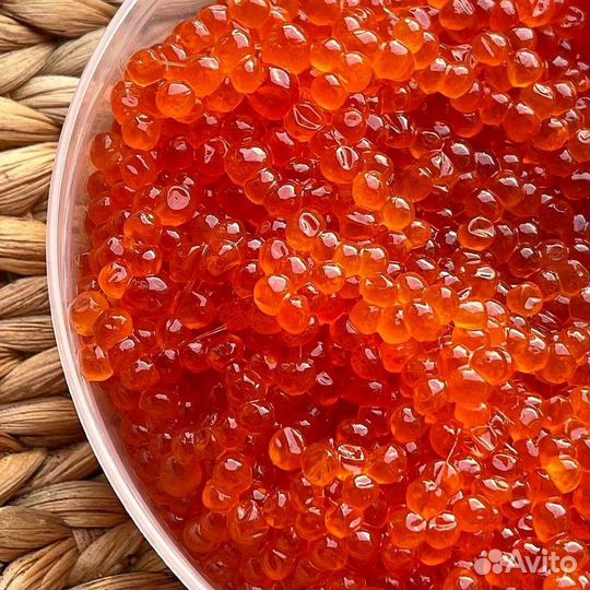 Красная икра горбуши