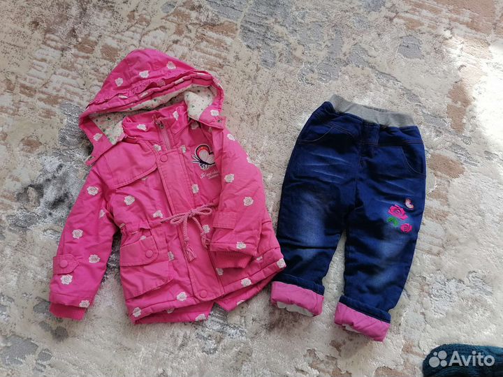 Демисезонный костюм на девочку