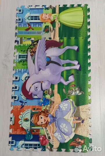 Мягкий коврик пазл