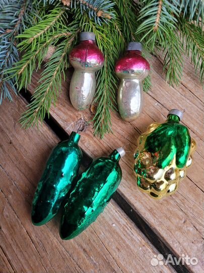 Елочные игрушки СССР