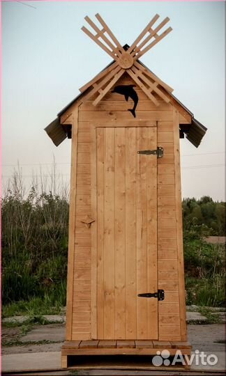 Дачный туалет с установкой BAG336