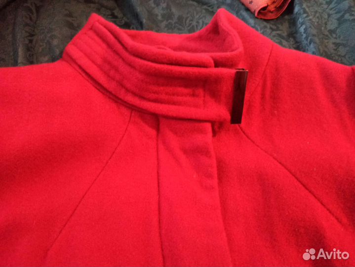 Полупальто шерсть Mango XL