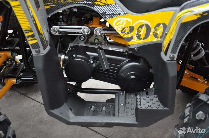 Новый квадроцикл hammer 200 PRO 2023 черный