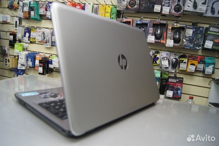 Ноутбук HP 15 4 ядра 4gb SSD 120gb