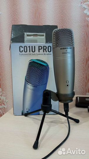 Студийный микрофон samson c01u pro