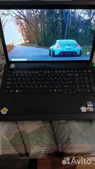 Быстрый Ноутбук Sony,Core i7, 8gb RAM