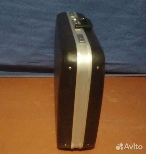 Чемодан кейс пластик алюминий ретро СССР