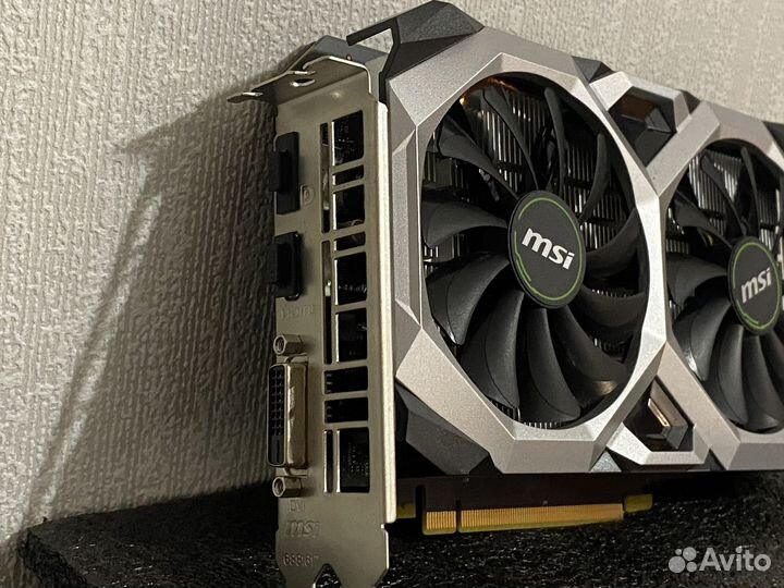 Видеокарта MSI GTX 1660 Super Ventus XS 6gb