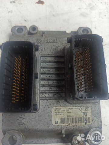 Блок управления двигателем Opel Meriva A минивэн