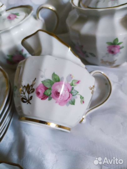 Лфз Вербилки сервиз чайные пары СССР