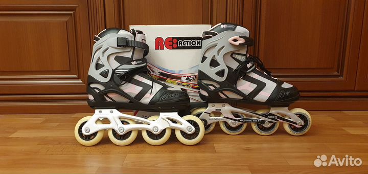 Новые роликовые коньки (ролики) Reaction R207W
