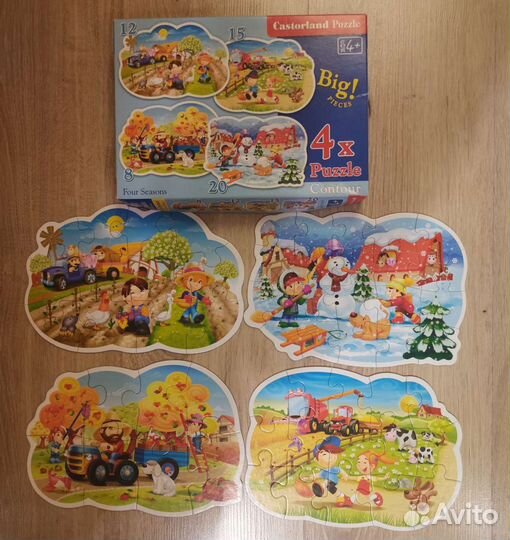 Пазлы. Lego 43106. Игра 