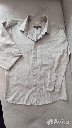 Рубашка для мальчика лëн