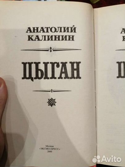 Книга Цыган. Анатолий Калинин