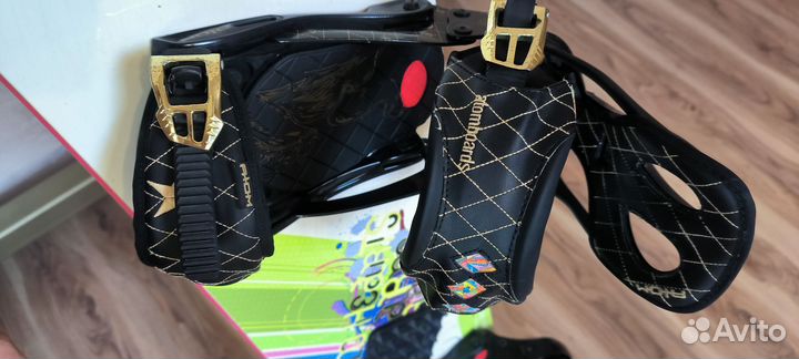 Доска для сноуборда atom, крепления Atom