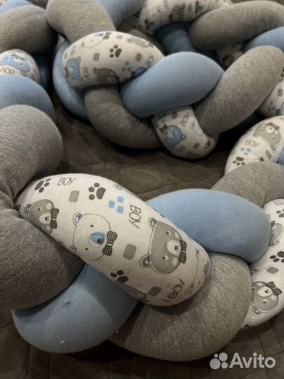 Бортик косичка