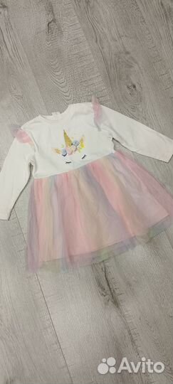 Платье единорог