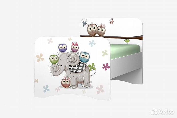 Детская кровать Смарти-2 80х200