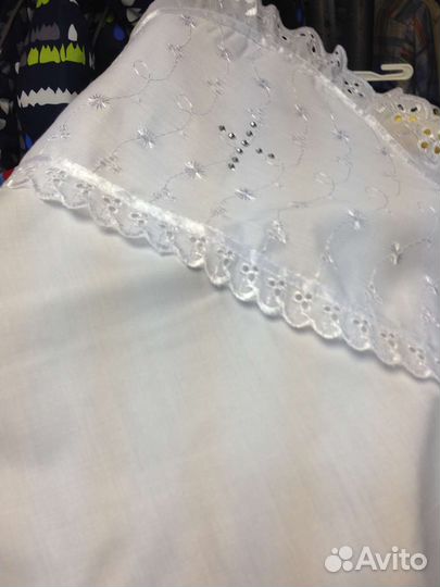 Крестильный набор хб на рост 56 см