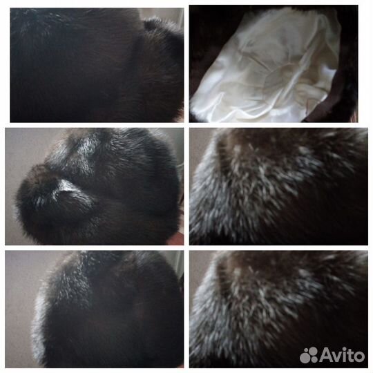 Шапочка меховая норка,лиса