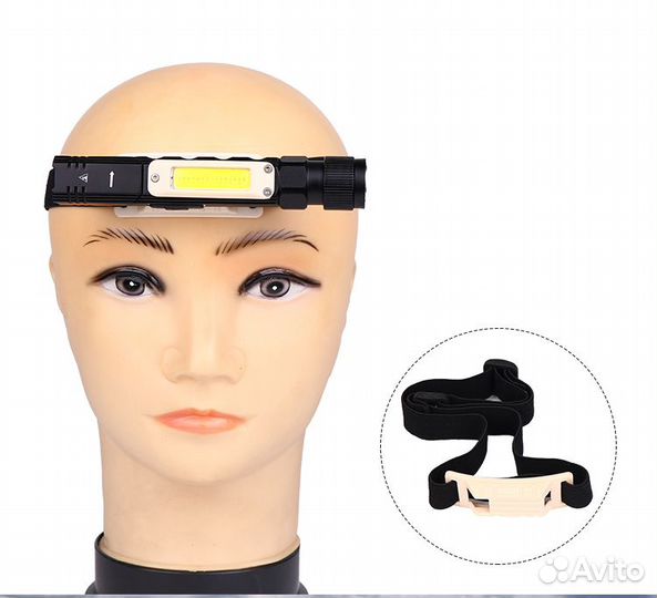 Фонарь универсальный магнитный наклонно-поворотный