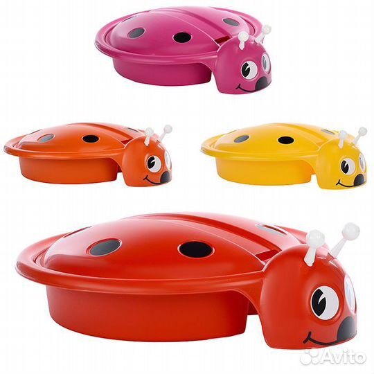 Новая Песочница -бассейн с крышкой С203-Пл