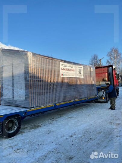 Модульный дом в современном стиле