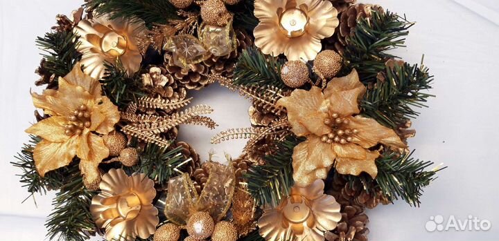 Новогодний рождественский венок