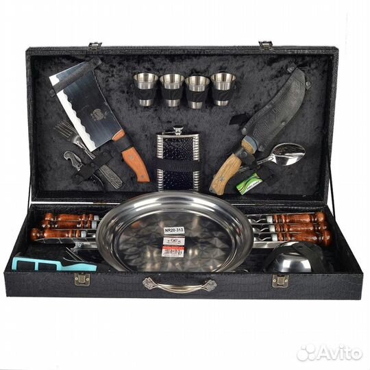 Набор шампуров в чехле/кейсе