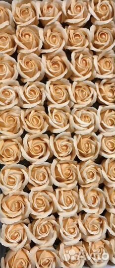 Розы из мыла