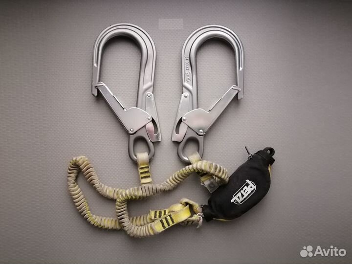 Petzl Absorbica-Y MGO Flex + карабины + оттяжки
