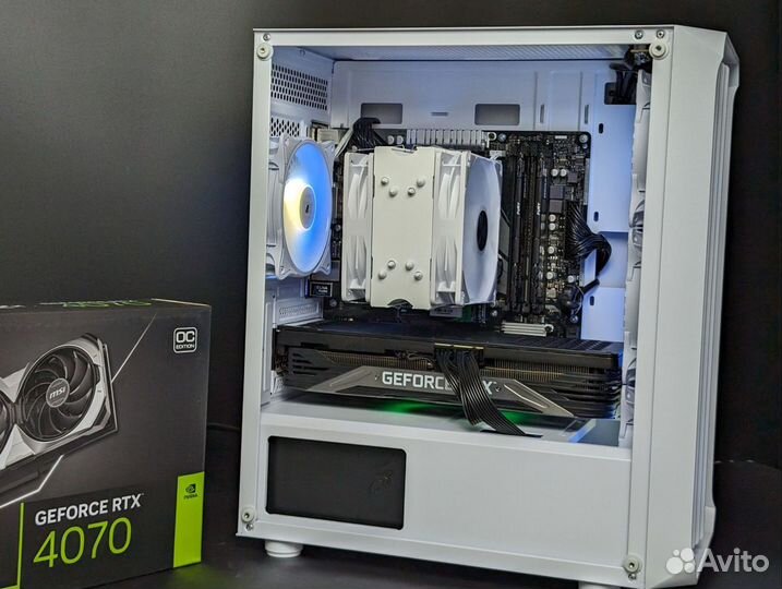 Игровой пк Ryzen 5600 / RTX 4070 /16gb/1tb