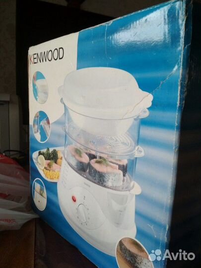 Пароварка Kenwood FS-350, с функцией свч