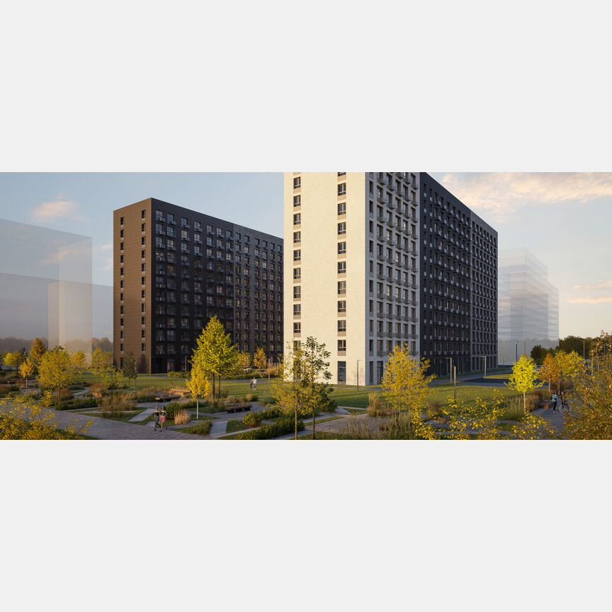 2-к. квартира, 56,4 м², 2/14 эт.