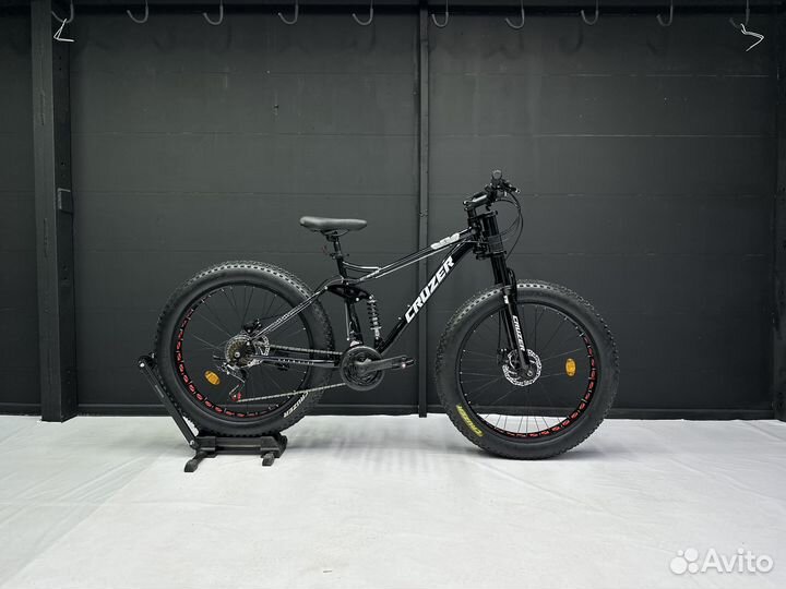 Велосипед фэтбайк двухподвес