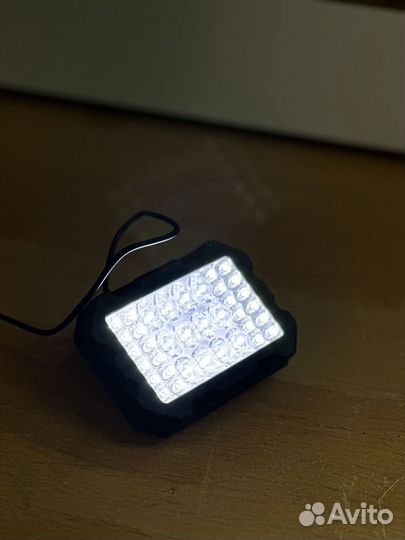 Фара передняя LED одинарная на электровелосипед