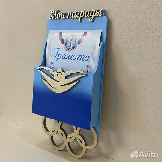 Медальница Плавание