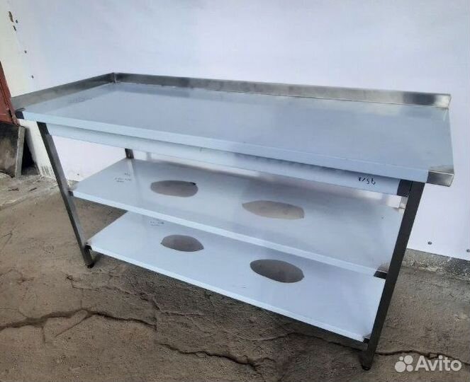 Стол производственный с мойкой из нержавеющей стал