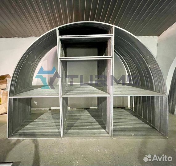 Теплица арочная 3*4