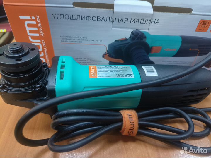 Ушм болгарка 125 Sturm AG9012TE