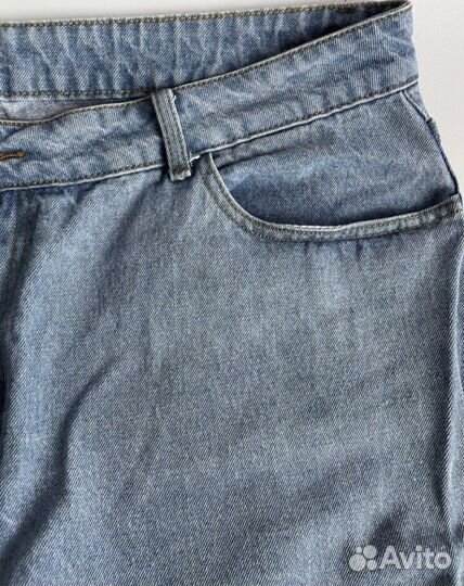 Джинсовые шорты Shein большого размера