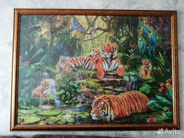 Рама для картины из пазлов